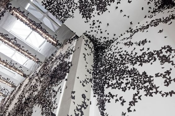 Carlos Amorales: Black Cloud. On view through 15 May 2016. The Power Plant Contemporary Art Gallery, at Harbourfront Centre, Toronto, Ontario www.thepowerplant.orgCredit: Carlos Amorales, Black Cloud, 2007/2015. Installation view: The Power Plant, Toronto, 2015. Courtesy of Diane and Bruce Halle Collection. Photo: Toni Hafkenscheid.